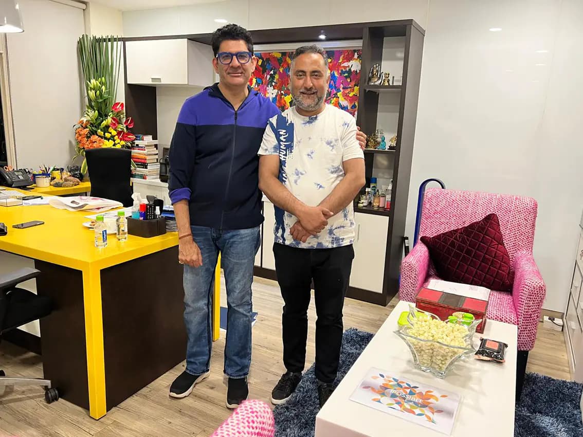 Safir Anand, senior partner at Anand & Anand, at Shahjee Arts